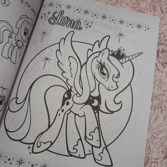 FREE W PURCHASE! Coloring books! My Little Pony and Carebears - Picture 15 of 16